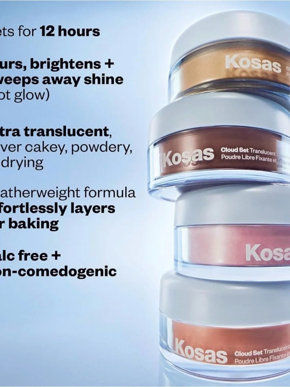 🆕 Kosas Translucent Candy Ultra Sheer Pink Loose Powder